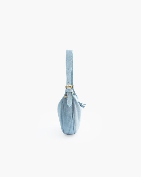 Borsa in suede RACHEL MIGNON carta da zucchero - LOVING BAGS