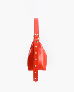 Borsa in pelle CARRIE arancio - LOVING BAGS