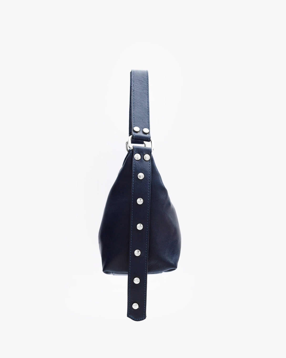 Borsa in pelle CARRIE blu - LOVING BAGS