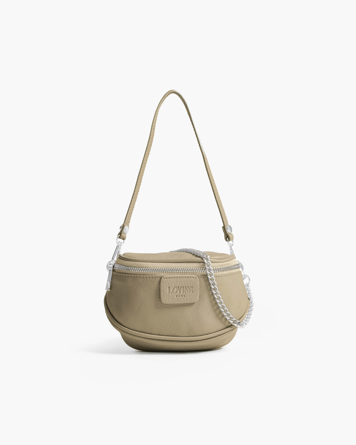 Borsa NEW ISABELLA micro tortora - LOVING BAGS