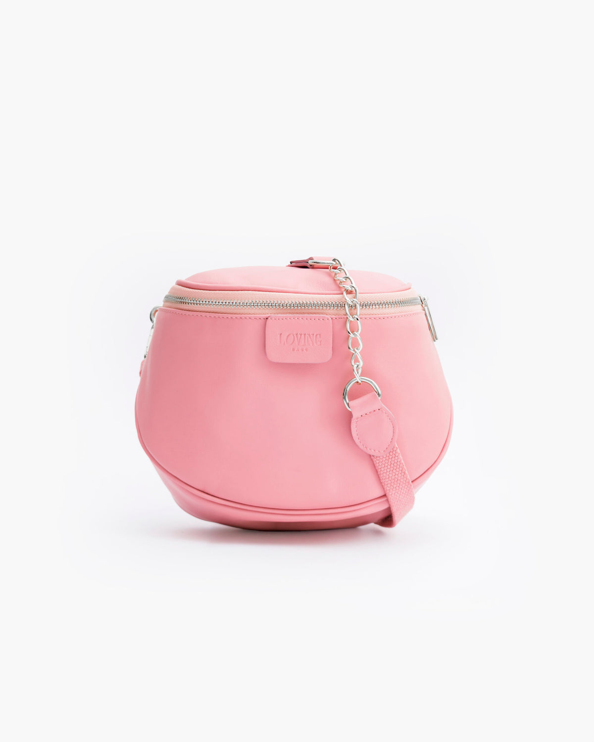 Baby ISABELLA borsa in pelle ROSA - LOVING BAGS