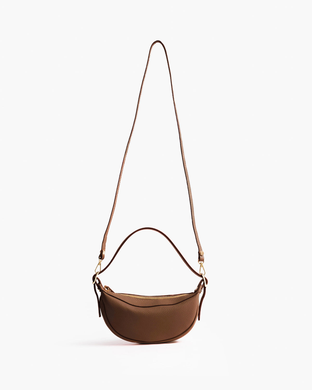 Borsa in pelle RACHEL NANO marrone  - LOVING BAGS