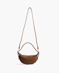 Borsa in pelle RACHEL NANO marrone  - LOVING BAGS
