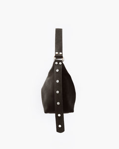 Carrie suede TESTA DI MORO - LOVING BAGS