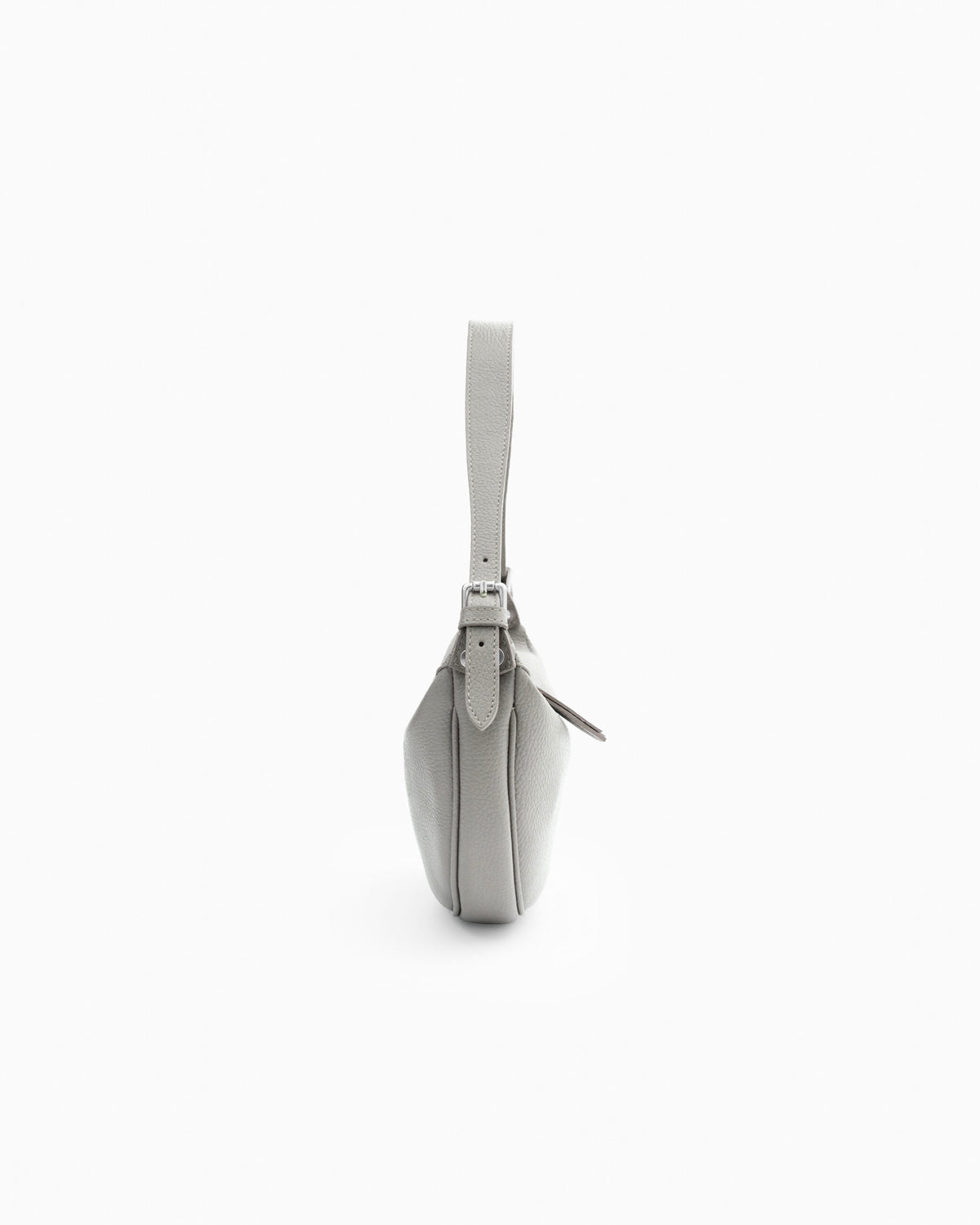 Borsa in pelle RACHEL MIGNON grigio perla - LOVING BAGS