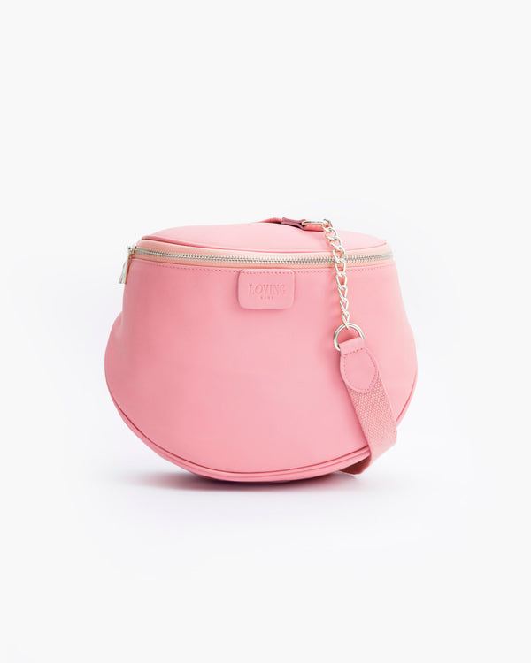 Borsa ISABELLA in pelle ROSA - LOVING BAGS