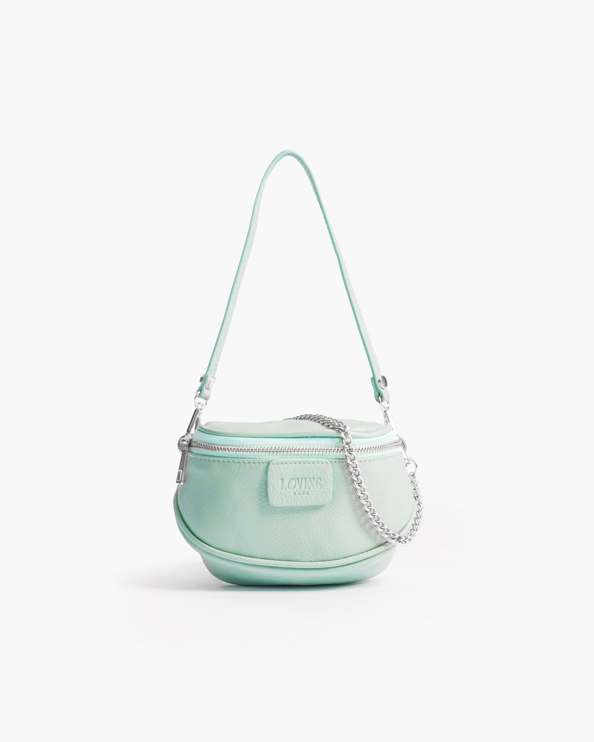Borsa NEW ISABELLA micro acqua azzurra - LOVING BAGS