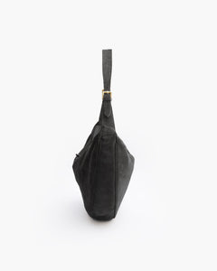 Borsa in suede RACHEL grigio cenere - LOVING BAGS