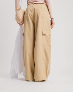 Pantaloni barrel con tasche  - CHB8753