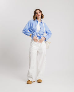 Pantaloni barrel con tasche  - CHB8753