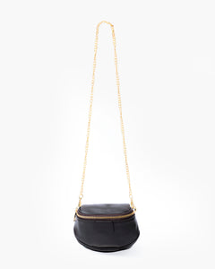 Micro ISABELLA in pelle MARRONE - LOVING BAGS