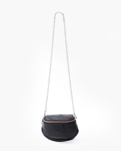 Micro ISABELLA in pelle MARRONE - LOVING BAGS