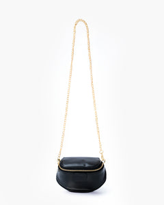 Micro ISABELLA in pelle NERA - LOVING BAGS