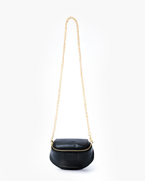 Micro ISABELLA in pelle NERA - LOVING BAGS
