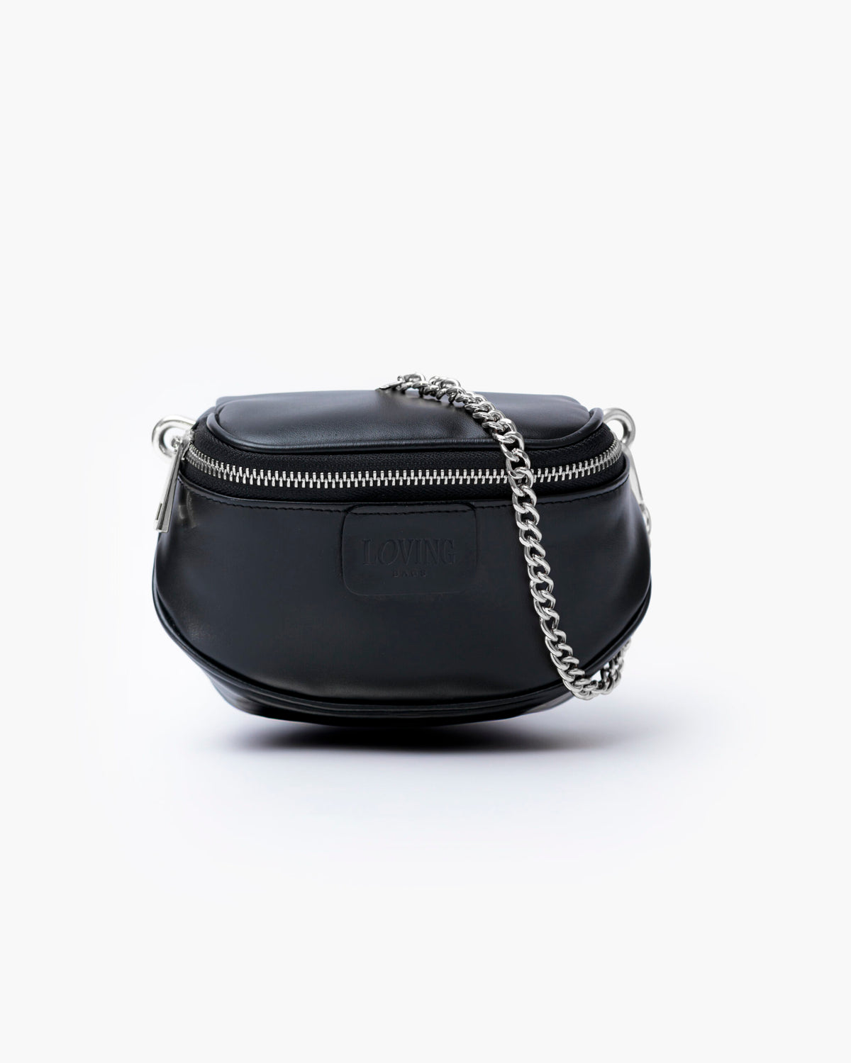 Micro ISABELLA in pelle NERA - LOVING BAGS