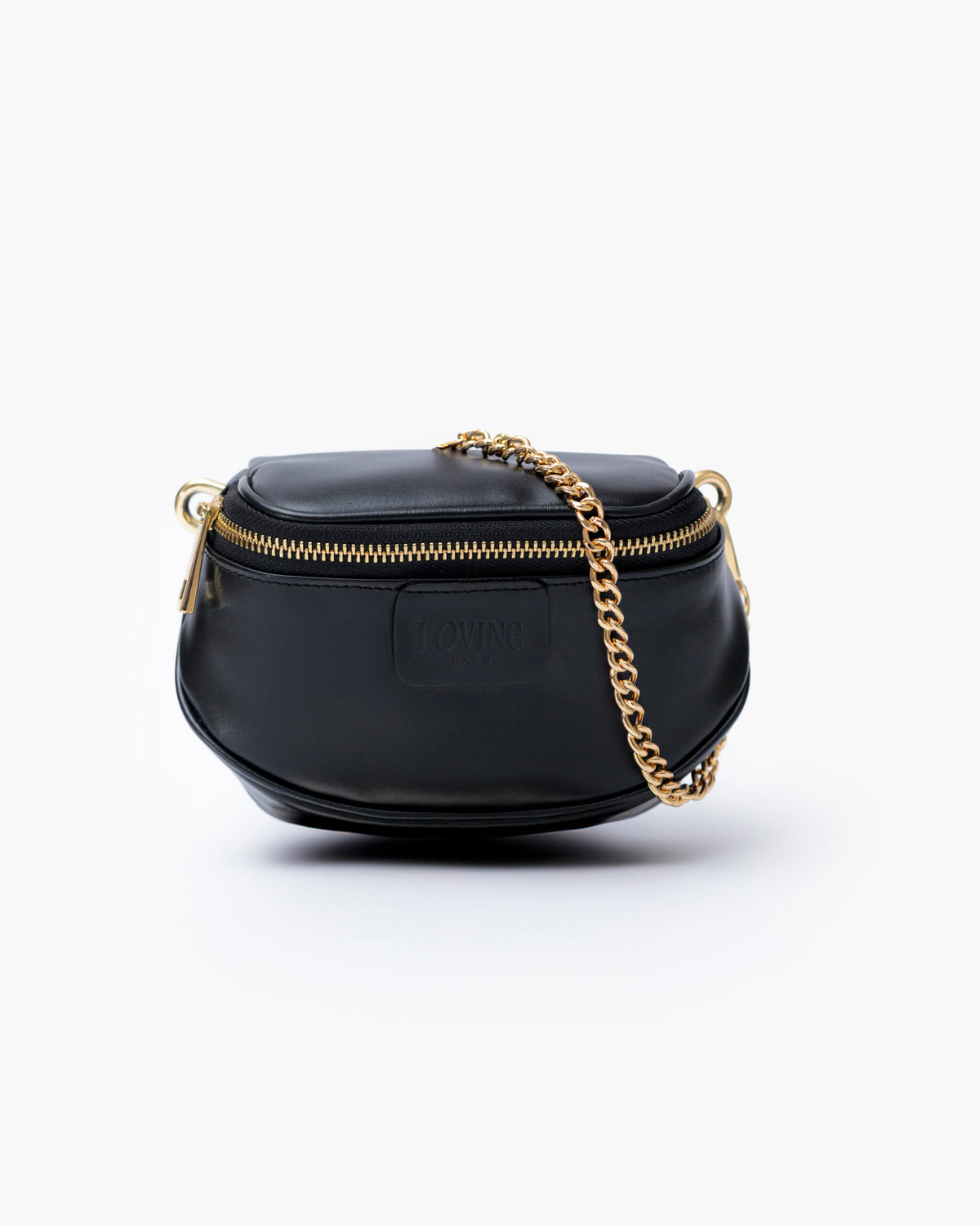 Micro ISABELLA in pelle NERA - LOVING BAGS