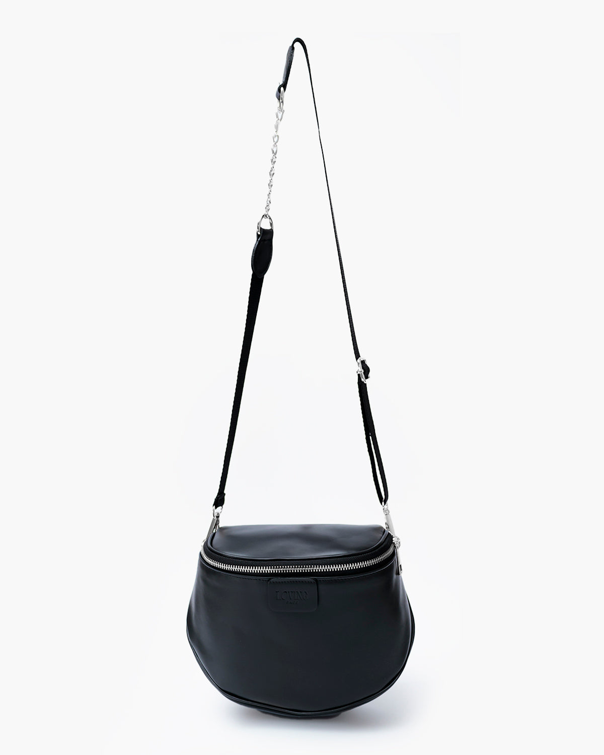 Baby ISABELLA borsa in pelle NERA - LOVING BAGS