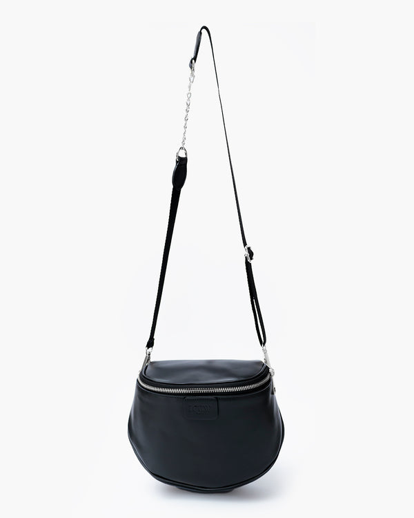 Baby ISABELLA borsa in pelle NERA - LOVING BAGS