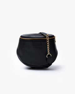 Baby ISABELLA borsa in pelle NERA - LOVING BAGS