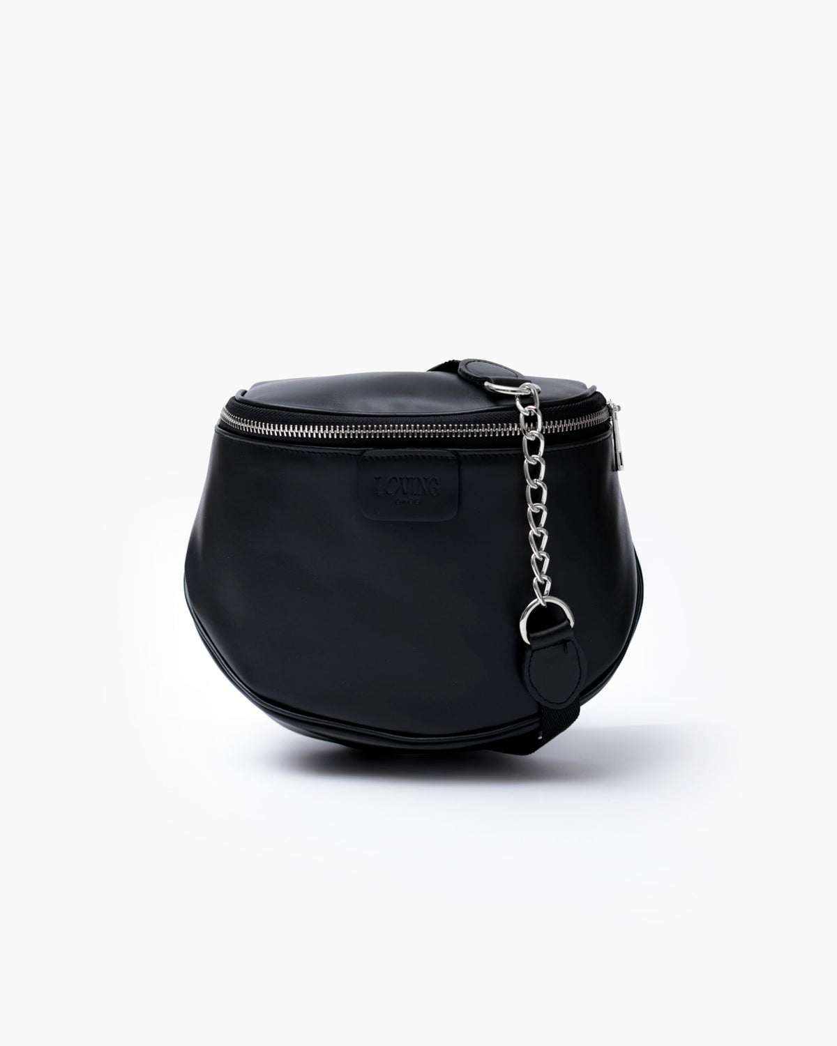 Baby ISABELLA borsa in pelle NERA - LOVING BAGS