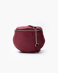 Baby ISABELLA borsa in pelle BORDEAUX - LOVING BAGS