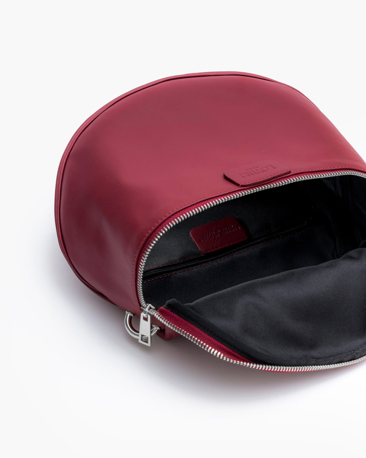 Borsa ISABELLA in pelle BORDEAUX - LOVING BAGS