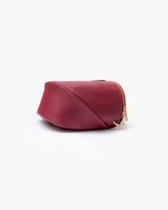 Baby ISABELLA borsa in pelle BORDEAUX - LOVING BAGS