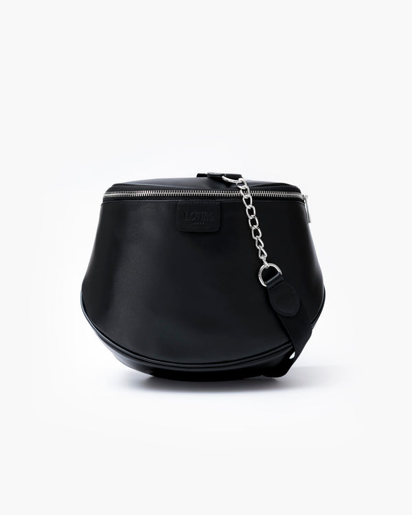 Borsa ISABELLA in pelle NERA  -  LOVING BAGS