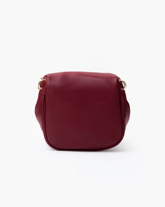 Borsa ISABELLA in pelle BORDEAUX - LOVING BAGS