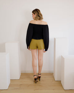 Shorts con cintura - 11499