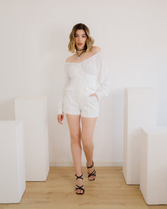 Shorts con cintura - 11499