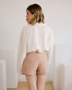 Shorts con cintura - 11499