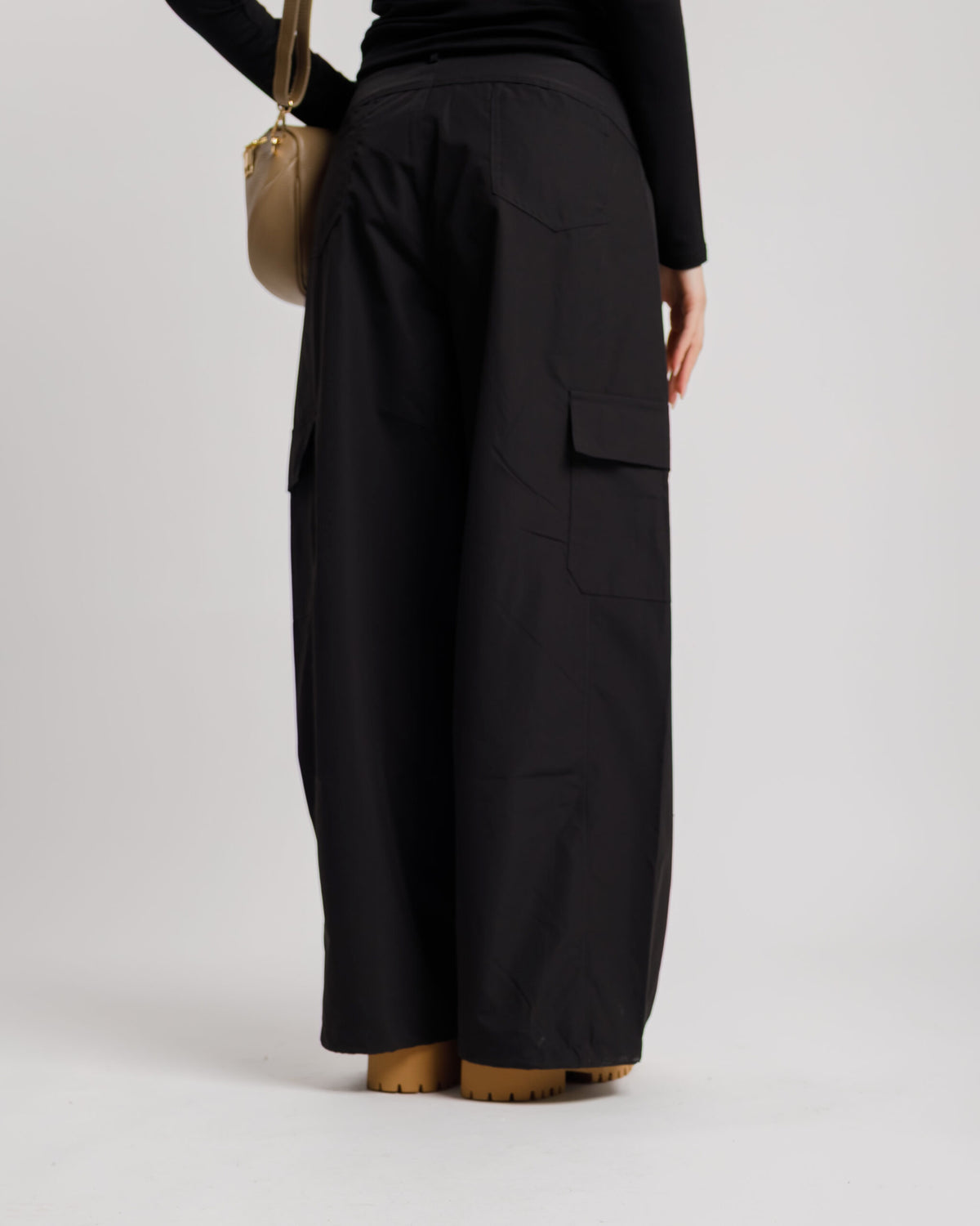 Pantaloni barrel con tasche  - CHB8753