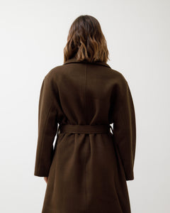Cappotto in lana doppio petto - 25137
