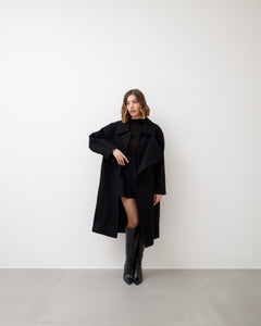 Cappotto in lana doppio petto - 25137