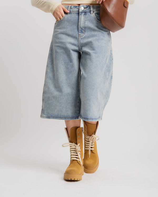 Bermuda denim blu - 8855
