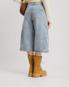 Bermuda denim blu - 8855