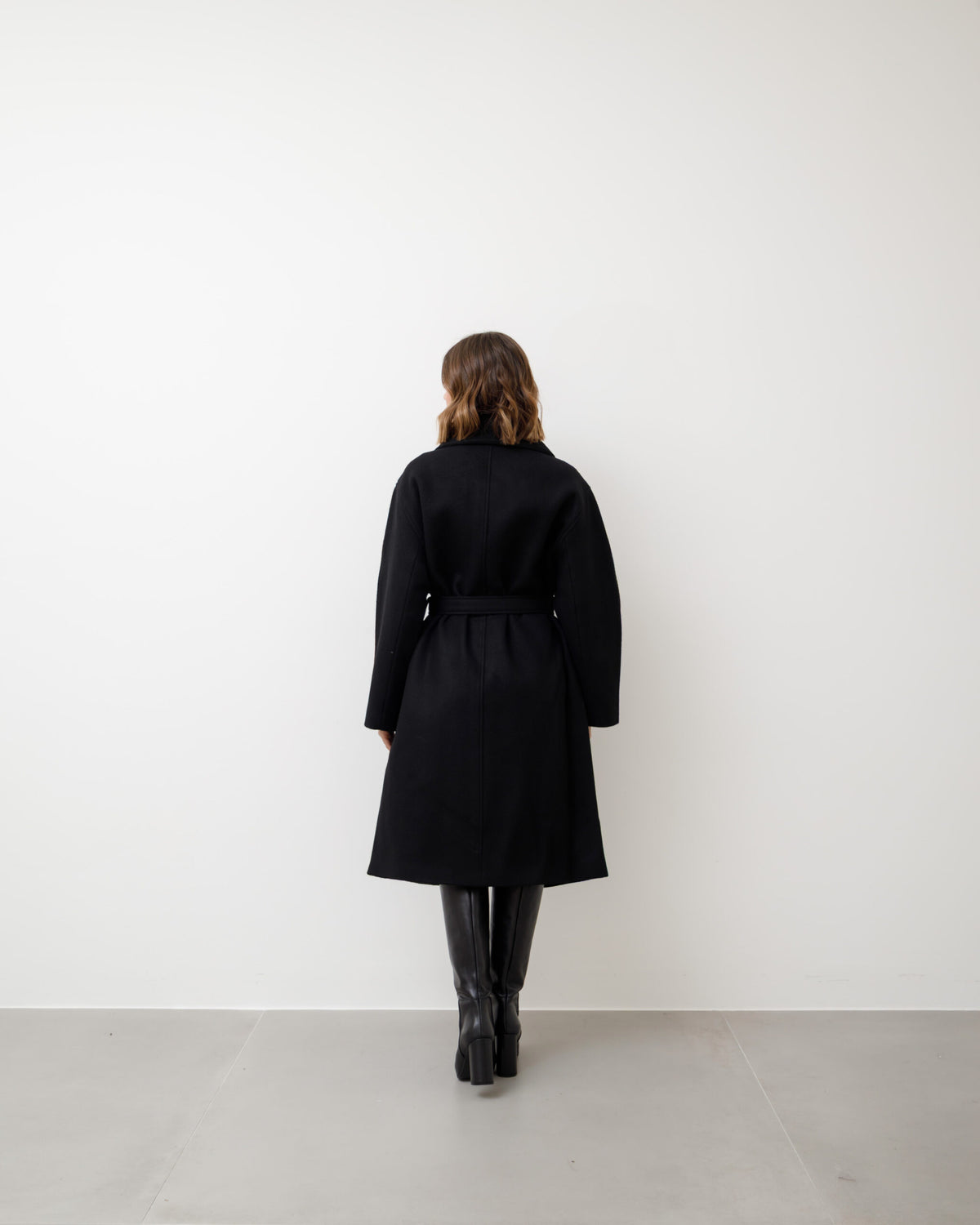 Cappotto in lana doppio petto - 25137