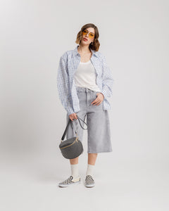 Bermuda denim grigio - 8858