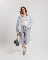 Bermuda denim grigio - 8858