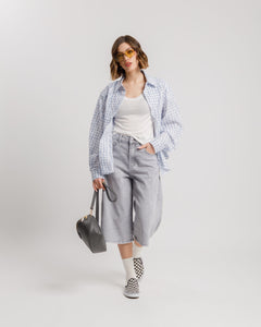 Bermuda denim grigio - 8858