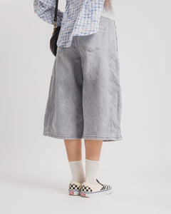 Bermuda denim grigio - 8858