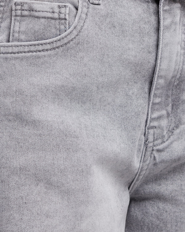 Bermuda denim grigio - 8858