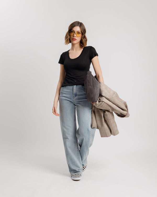 T-shirt in seta - H13278
