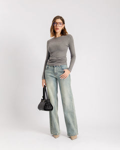 Maglia basic girocollo - CHF8158