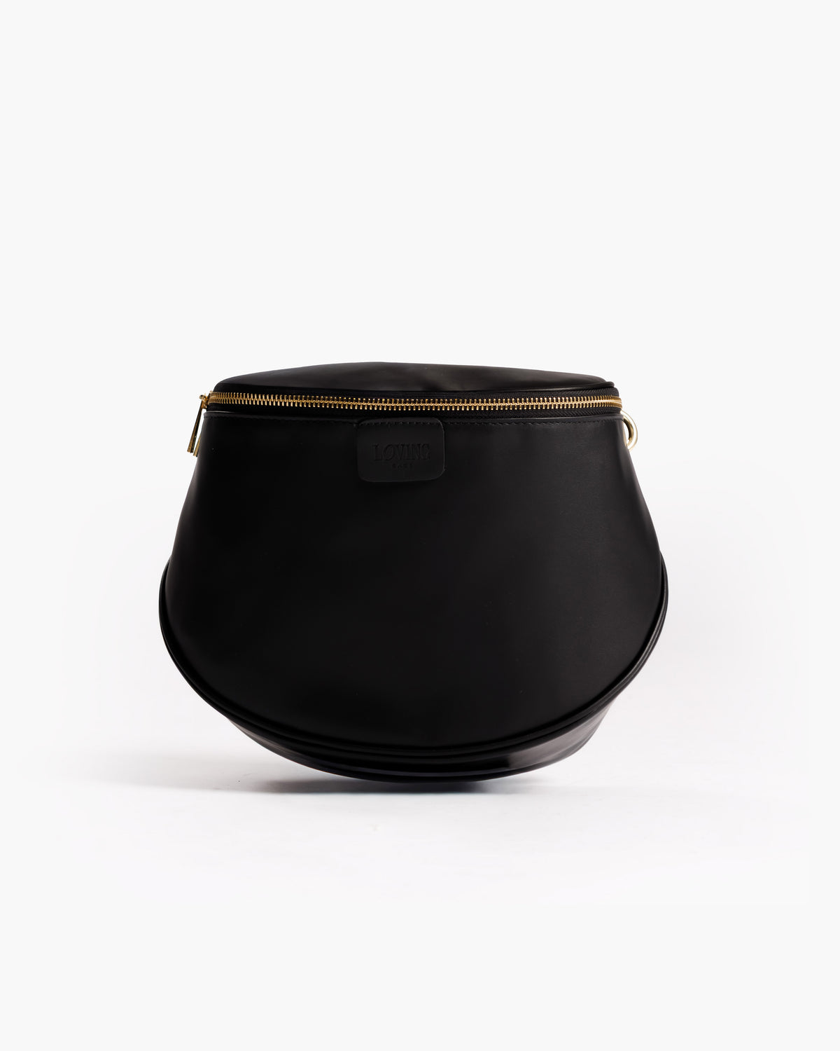 Borsa ISABELLA con tracolla in pelle NERA - LOVING BAGS