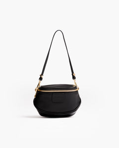 Borsa ISABELLA micro con manico in pelle NERA  - LOVING BAGS