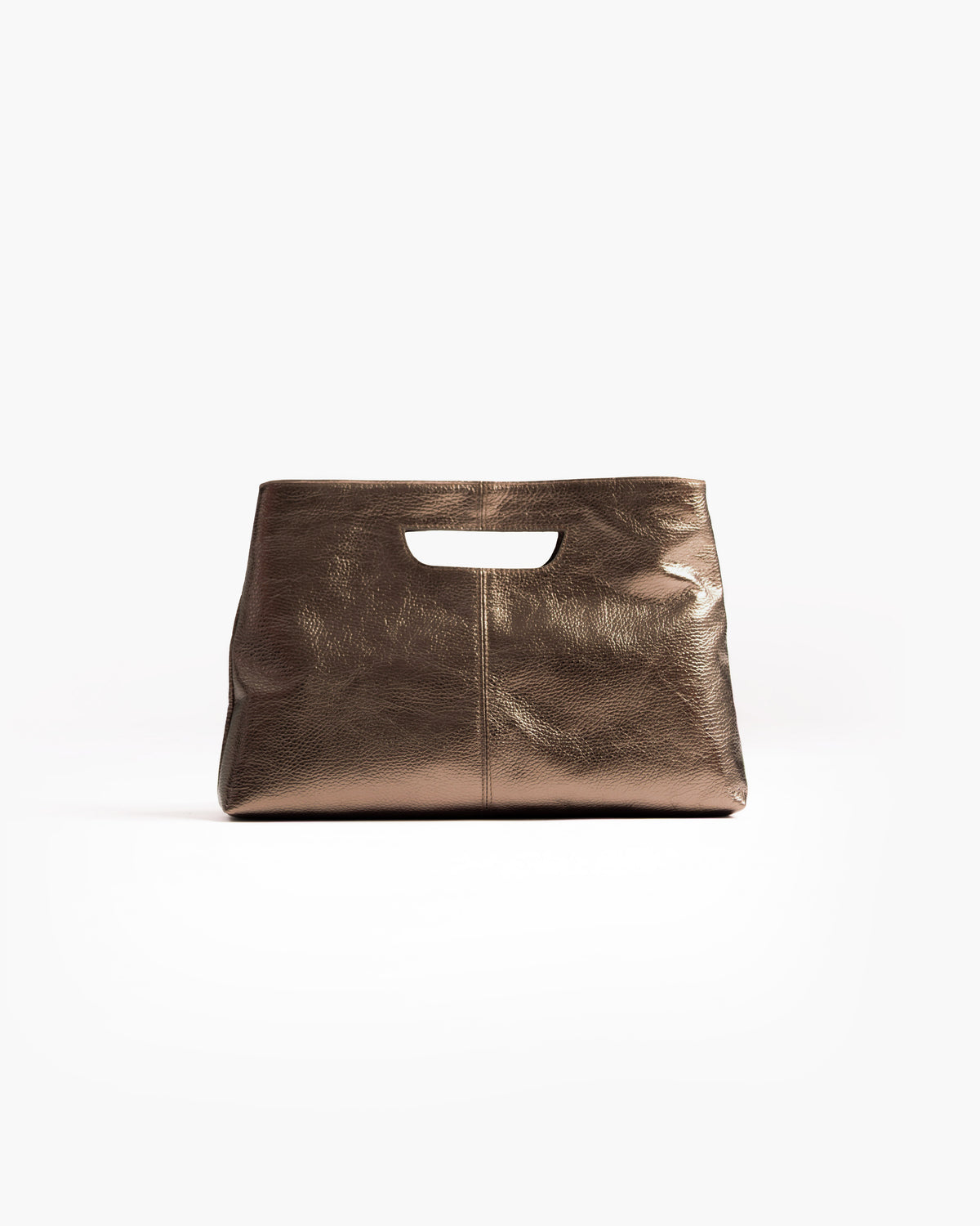 Sac en cuir BABY GRACE METAL bronze - LOVING BAGS