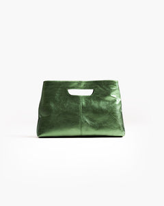 Sac en cuir BABY GRACE METAL vert - LOVING BAGS