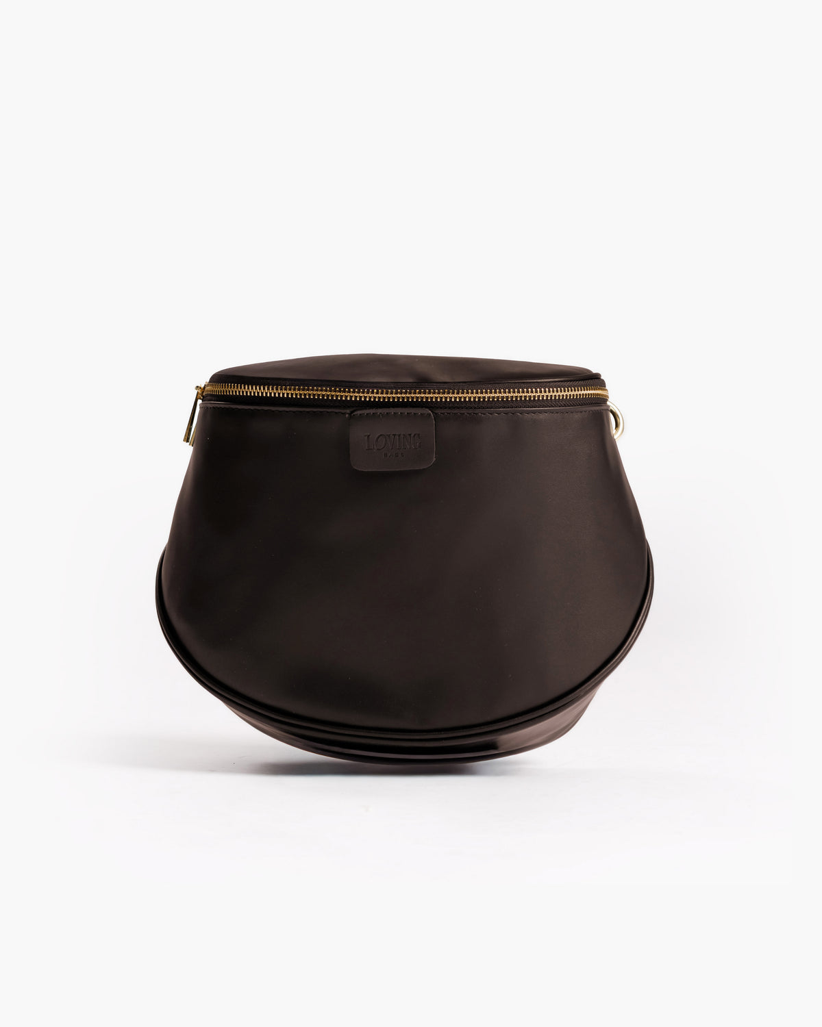 Borsa ISABELLA con tracolla in pelle TESTA DI MORO - LOVING BAGS